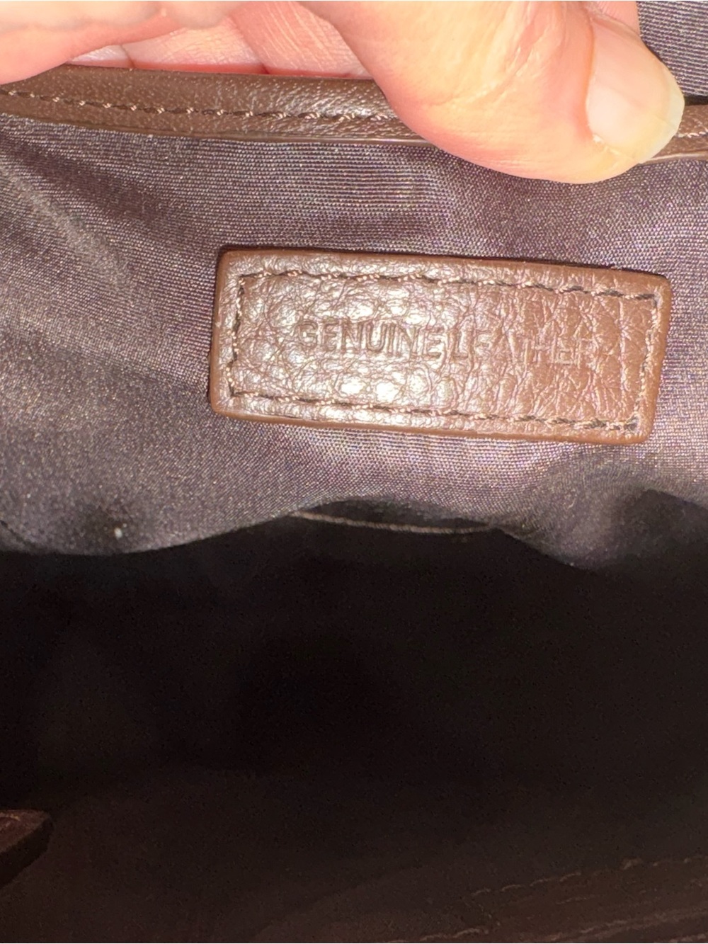 Brooks Brothers Dark Brown Leather Satchel with Gold Hardware - Picture 8 of 14